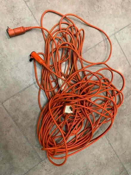Photo of free Flymo cables x 2 (Hoole CH2) #3