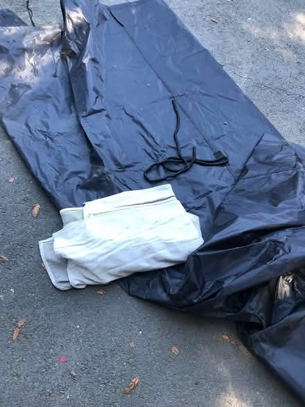Photo of free 2 Outdoor heat lamp covers (Los altos near el camino) #1