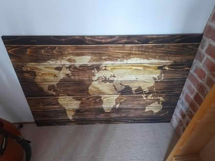 Photo of free Large canvas print - world map (Shelfanger IP22) #1