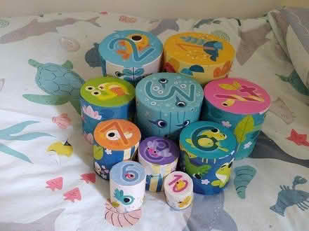 Photo of free Baby stacking tower set (Oxford OX2) #1