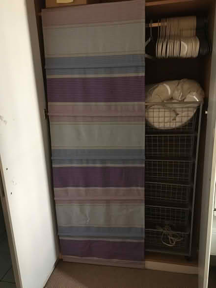 Photo of free Striped Roman blind (L22 Waterloo) #1