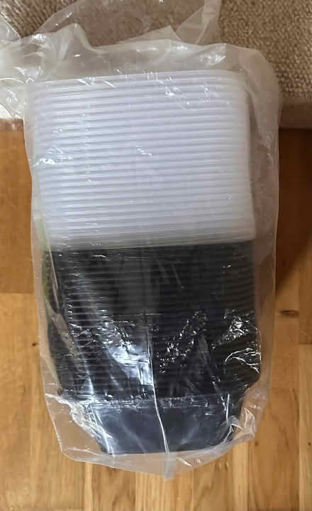 Photo of free Plastic containers and lids (Atworth) #1