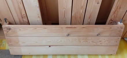 Photo of free Wooden shelving unit (Northfields, Ealing W5) #1