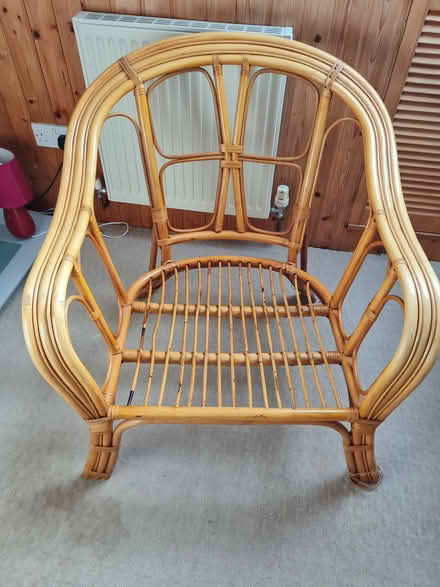 Photo of free Wicker chair (Redruth) #1