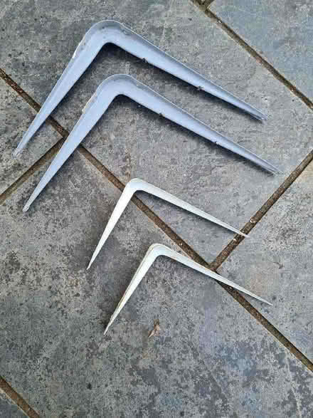 Photo of free Metal shelf brackets (Hayes BR2) #1