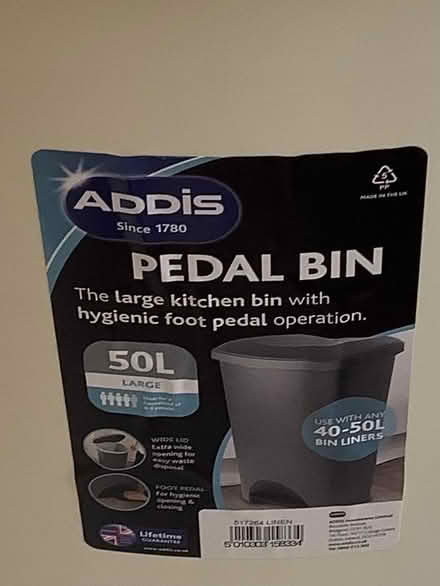 Photo of free 50L pedal bin (Oakridge RG21) #2