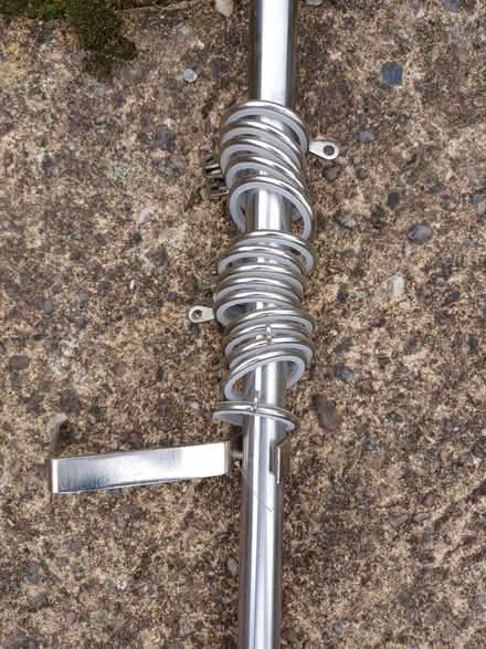 Photo of free silver curtain pole (heworth york) #3