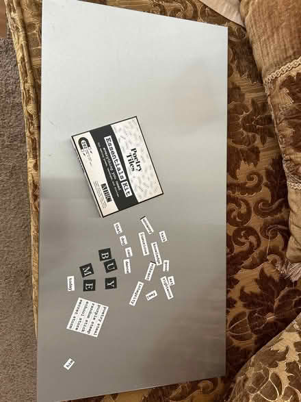 Photo of free Magnetic board w word tiles (Near Bethel Rd) #1