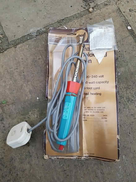 Photo of free Soldering Iron (Staines-Upon-Thames, TW18) #1