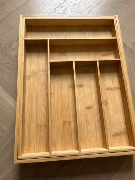 Photo of free Kitchen Drawer organiser in bamboo (N7, Tufnell Park) #1