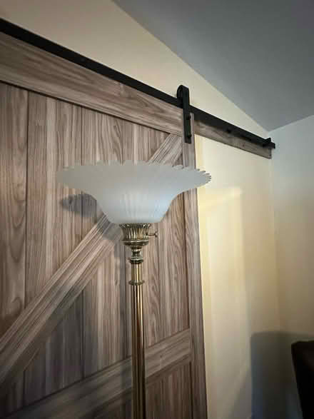 Photo of free Brass floor lamp (Camas - Livingston Mountain) #1