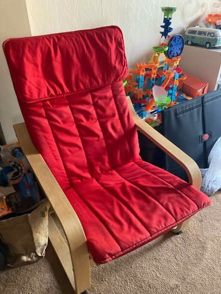 Photo of free Red IKEA chair (Keynsham) #1