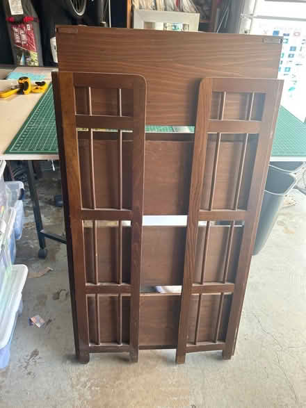 Photo of free Folding 4 shelves bookcase (Lakewood near the mall) #1