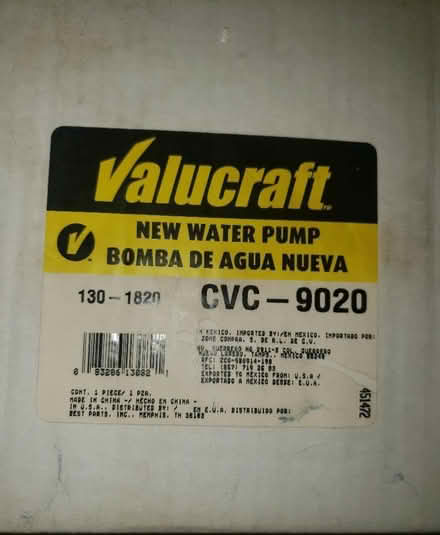 Photo of free water pumps for astro vans (bronx) #2