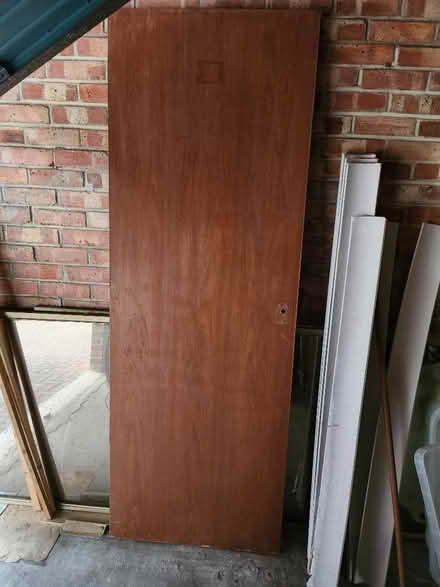 Photo of free 2 wooden doors (Canary Wharf E14) #2