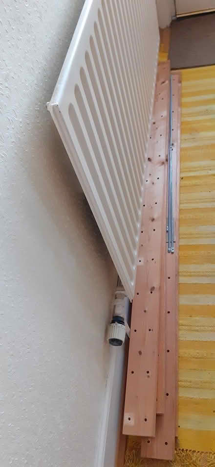 Photo of free Wooden shelving unit (Northfields, Ealing W5) #2
