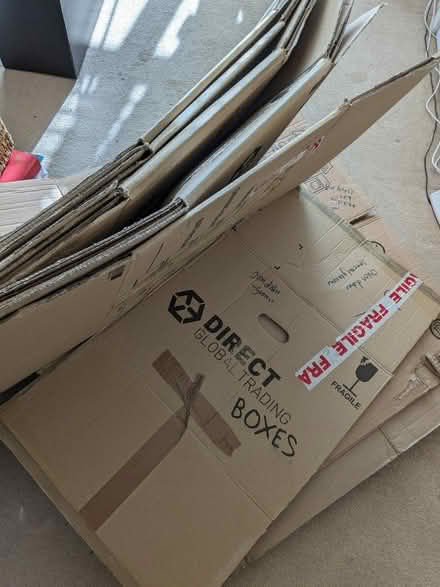 Photo of free 7x strong packing boxes (Haywards Heath, RH16) #1