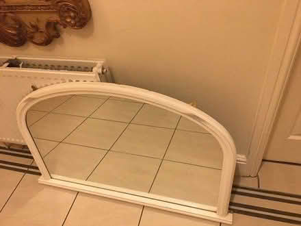 Photo of free Cream mantelpiece mirror (L22 Waterloo) #1