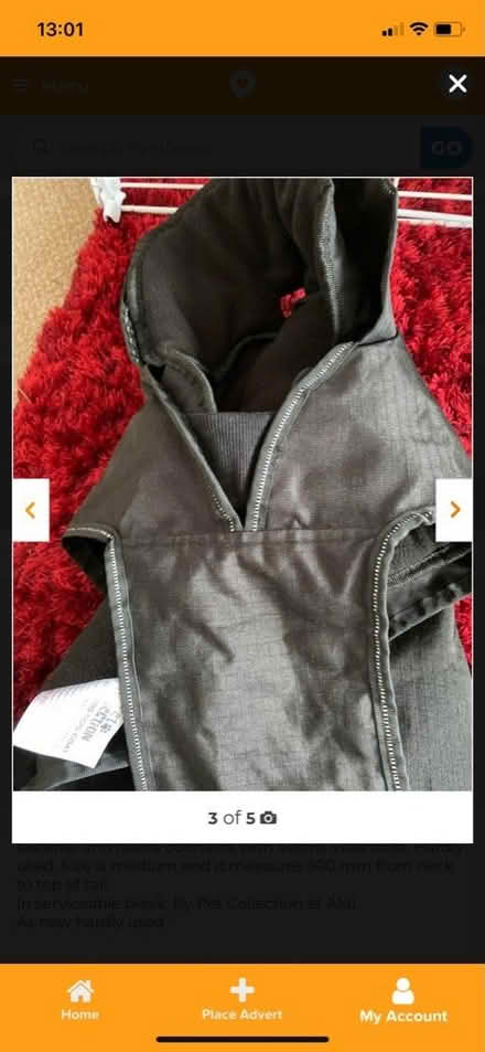 Photo of free Waterproof dog coat (Banks PR9) #3