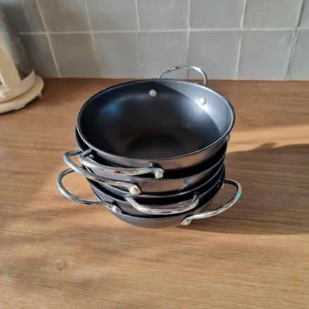 Photo of free 5 metal bowls (Fishponds) #1