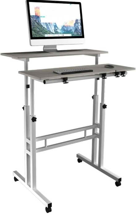 Photo of free Manual sit stand desk (Charlton Kings GL52) #1
