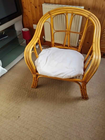Photo of free Wicker chair (Redruth) #2
