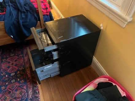 Photo of free Two metal filing cabinets (Brookline) #1