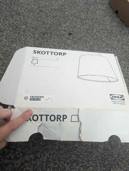 Photo of free IKEA lampshade (Plumstead common SE18) #2