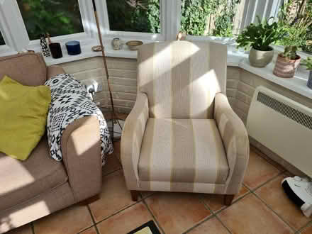 Photo of free 2 matching arnchairs (Crondall) #2