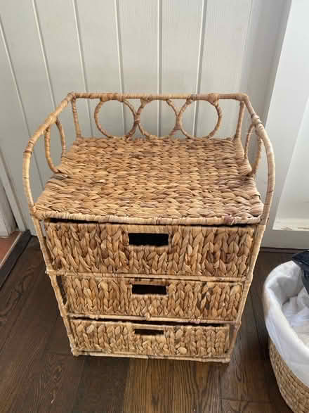 Photo of free Wicker drawers (HP5 Chesham) #1