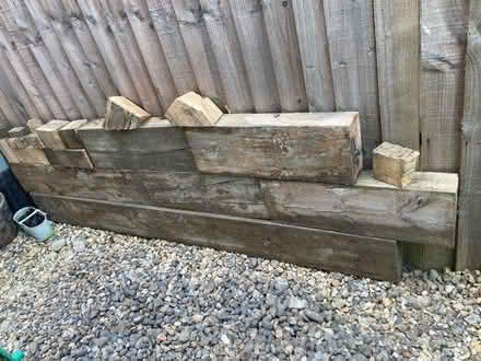 Photo of free Garden sleepers (Hither Green SE13) #1