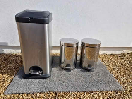 Photo of free 3 pedal bins (Ugley CM22) #1
