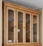 Photo of free Wooden display case w/ glass doors (Acton, MA) #1