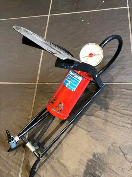Photo of free Foot pump / pressure gauge for car tyres (Kings Norton B38) #1