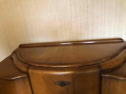 Photo of free Old oak table and bureau (Coventry CV6) #2