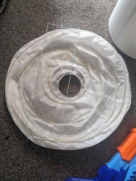 Photo of free 2 X paper globe shades (Plumstead common SE18) #1