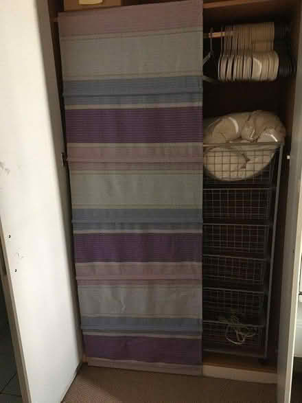 Photo of free Striped Roman blind (L22 Waterloo) #1