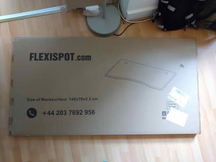 Photo of free Desktop 140x70 (never used, very minor damage) (North Sheen TW9) #4