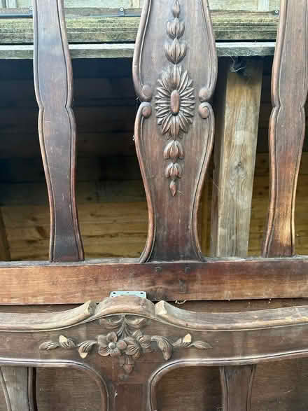 Photo of free Antique French double bed frame (Presteigne LD8) #2