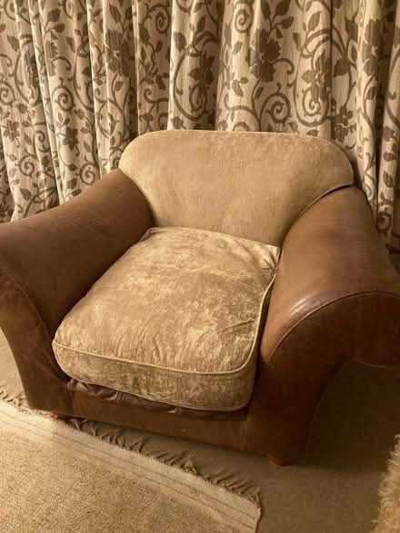 Photo of free 3 seater sofa and armchair (Eltisley PE19) #3