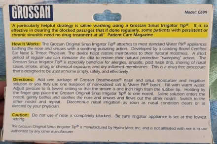 Photo of free Sinus tip irrigator fir waterpik (Berkeley) #1