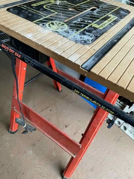 Photo of free Folding Saw Table (NE Washington DC) #1