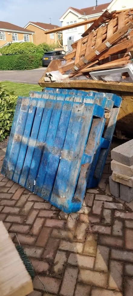 Photo of free Pallets & wood (Boughton Vale CV23) #1