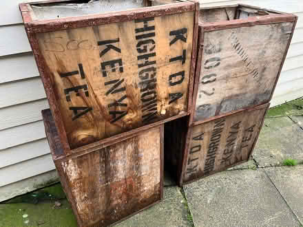 Photo of free Old Tea Boxes (HX2) #1