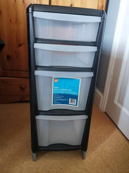 Photo of free Plastic 4 drawer cabinet (IP7) #1