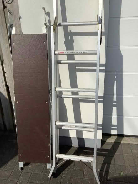 Photo of free Five way combination ladder with platform (Germoe TR20) #1