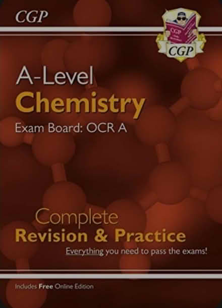 Photo of this cgp ocr a chemistry book (Cheshunt EN8) #1