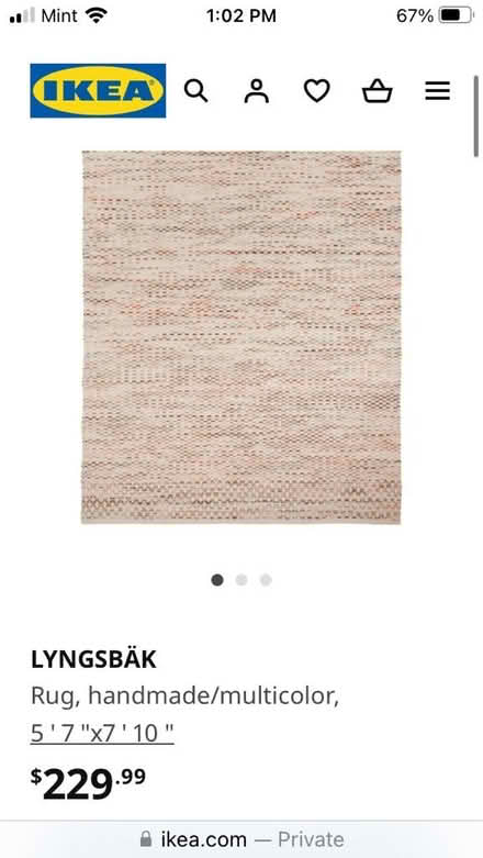 Photo of free Ikea Rug (Albany) #1