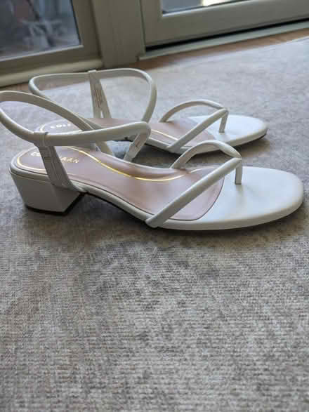 Photo of free White Cole Haan Sandals sz 9.5 (Metro Center) #1