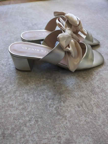 Photo of free Gold Jack Rogers sandals sz 8.5 (Metro Center) #1